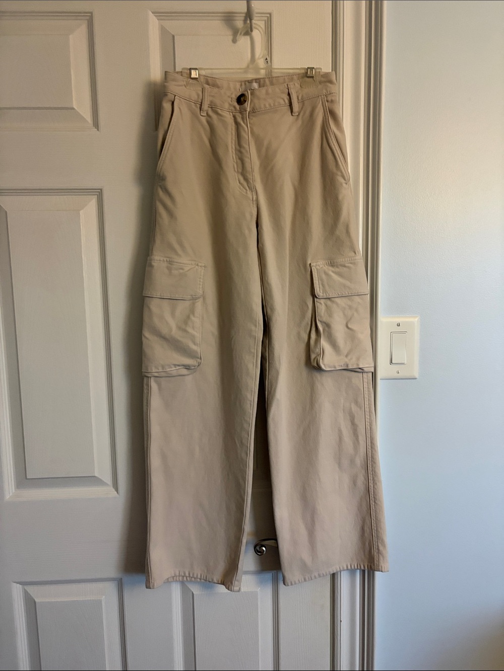 Aritzia/Wilfred Cargo Pants in Beige